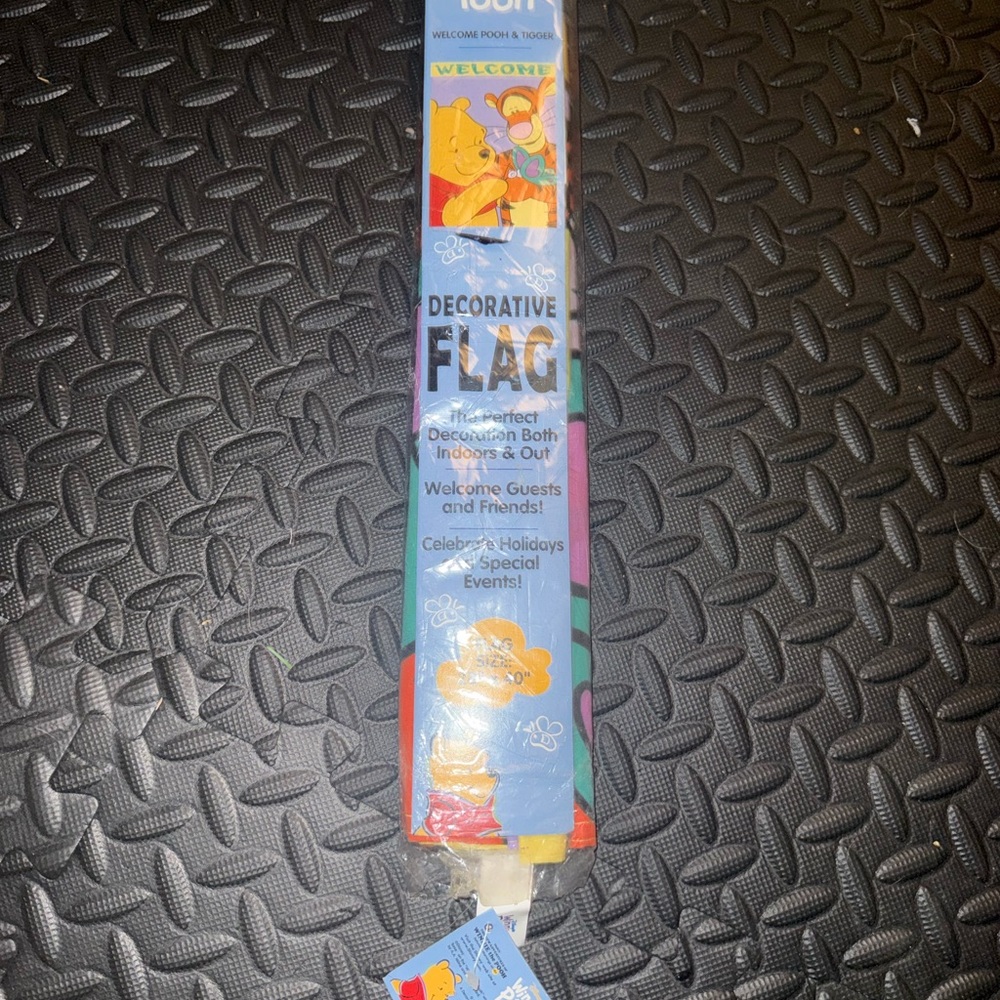Colorful Decorative Flag vintage Pooh
